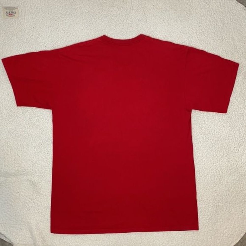 Vintage Jerzees Aztec Patchwork Art Design T-Shir… - image 2